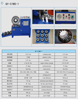 Machine de sertissage de tuyau de haute qualité de vente chaude mondiale Machine de sertissage de tuyau hydraulique de tuyau industriel