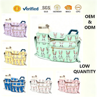 Sac de rangement isotherme portable pour couches de bébé, grande capacité, en polyester imperméable, tendance, OEM ODM