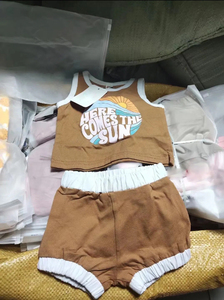Инвентаризация детской одежды, известный бренд, рекламный инвентарь детской одежды, детская одежда с коротким рукавом - Product Image 4