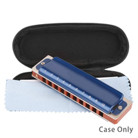 Wholesale Musical Hard Instrument Bags Shockproof EVA Case Carrying Harmonica Pouch Gift Case