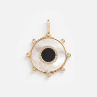 Collier vintage en acier inoxydable avec pendentif cœur rond poisson nautique pour femme, goutte d'huile du zodiaque, nouveau produit européen américain