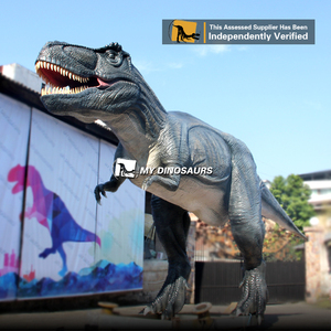 <span class=keywords><strong>Grand</strong></span> dinosaure animatronique de 15 m, <span class=keywords><strong>grand</strong></span> T-Rex pour la décoration de parc - Product Image 3