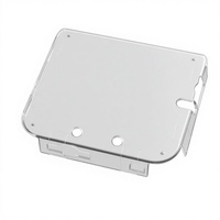 Étui en cristal d'usine pour console de jeu Nintendo 2DS, protection transparente, coque de remplacement transparente pour 2DS, étui de protection