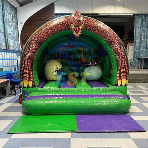 Casa de rebote inflable con temática de dinosaurio de PVC comercial huevos de dinosaurio <span class=keywords><strong>castillo</strong></span> hinchable para niños y adultos - Product Image 3