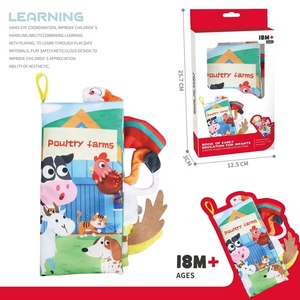 Libros de <span class=keywords><strong>tela</strong></span> suave para bebé, <span class=keywords><strong>libro</strong></span> de <span class=keywords><strong>tela</strong></span> Montessori para tocar y sentir, <span class=keywords><strong>libro</strong></span> de <span class=keywords><strong>tela</strong></span> de Historia de cola infantil para aprendizaje educativo temprano - Product Image 1