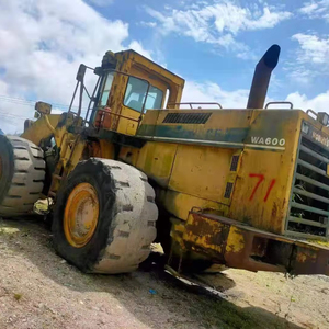 รถตักล้อยางมือสอง Komatsu WA600 คุณภาพสูง รถตัก Komatsu WA 600 ขายจากโรงงาน - Product Image 1