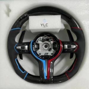 YLC para <span class=keywords><strong>BMW</strong></span> M3 M6 F01 F02 F06 F07 F10 F11 F15 F16 F22 F30 F31 F32 F33 F34 F80 F82 F83 F85 F86 F87 Accesorios para Volante de Coche - Product Image 1