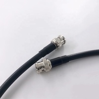 Ensemble de câble coaxial 75ohm Belden 1694A SDI HD rf avec connecteurs à sertir BNC mâle droit vers BNC mâle droit