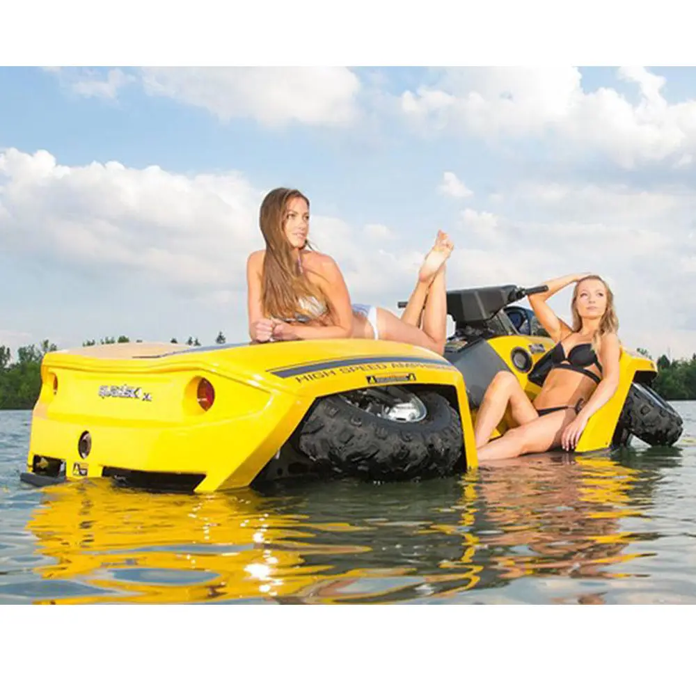 Atv anfibio de buena calidad, diseño profesional, Quadski, anfibio, Atv en agua, Jet Ski eléctrico