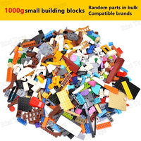 250g-1500g bricolage blocs de construction aléatoires pièces en vrac modèle créatif MOC ville briques éducatifs Construction jouets enfants cadeaux blocs