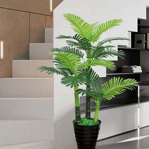 Arbre de plantes artificielles de décoration de maison moderne avec des plantes d'aménagement paysager de <span class=keywords><strong>jardin</strong></span> en pot en plastique - Product Image 5