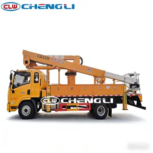Camión con Plataforma Aérea Aislada de 18 m, Camión con Cesta Elevadora, Vehículo con Plataforma Elevadora para Mantenimiento Eléctrico - Product Image 2
