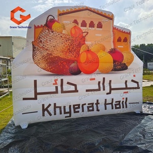 Grand panneau publicitaire gonflable personnalisé avec logo imprimé, panneau gonflable publicitaire avec logo pour la promotion de la marque - Product Image 6