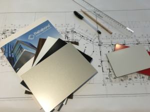 Panneau composite en aluminium <span class=keywords><strong>PVDF</strong></span>, résistant au feu, pour revêtement mural extérieur, 1/2/B1 - Product Image 5