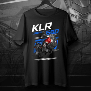 Klassisches japanisches Profi-Dual-Sport-Motorrad KLR650 – Baumwolle, hochwertige Bush-Pig-Design-Inspiration - Product Image 5