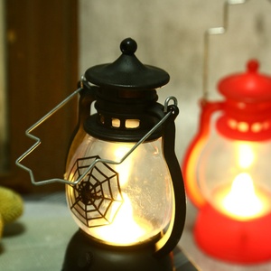 Lampe à kérosène rétro classique de petite taille 2023, lanterne LED portable, lumière antique, ornements de maison, bar, café, chambre à coucher, lanterne à flamme, Halloween - Product Image 4