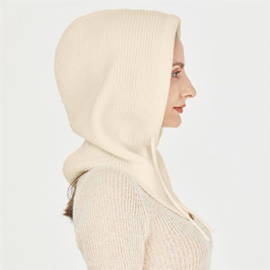 Bufanda con capucha de mezcla de lana personalizada, gorro pasamontañas, gorro de calavera de punto de <span class=keywords><strong>invierno</strong></span> para mujer con patrón de personaje a cuadros, polaina de cuello para <span class=keywords><strong>hombre</strong></span> - Product Image 3