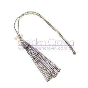 พู่ลวดทองแท่งเงินฝรั่งเศสสำหรับตกแต่งบ้าน - Product Image 1