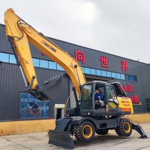 Excavadora de alta calidad sobre ruedas 18Ton 20T 21Ton 215 tipo excavadora de ruedas con CE a la venta en Rusia - Product Image 5