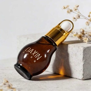 Flacons compte-gouttes en verre ambré, flacons double gourde avec compte-gouttes, flacons pour teintures, parfums, huiles essentielles, huiles capillaires et liquides - Product Image 5