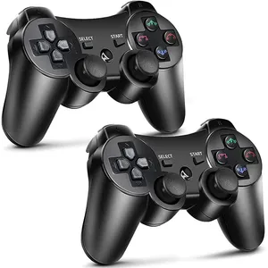 Vente en gros d'usine OEM Manette de jeu sans fil Ps3 Joystick avec double moteur à vibration intégré Contrôleur de jeu pour Playstation 3