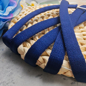 Venta Directa de Fábrica: Accesorios de Lencería de Nylon, Cinta Elástica para Sujetadores, Cinta de Tela de Terciopelo Azul para Aros de Sujetador - Product Image 5
