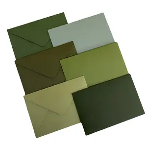 <span class=keywords><strong>Enveloppe</strong></span> carrée pour cartes de vœux d'invitation Enveloppes vintage personnalisées pour cartes-cadeaux - Product Image 1