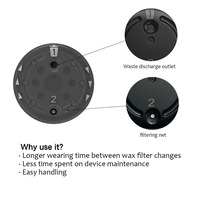 Protection anti-cire pour filtres à cire Phonak Cerushield Disk, lot de 16 avec outil de retrait et étui de rangement, emballage de vente au détail pour eBay