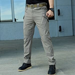 <span class=keywords><strong>Pantaloni</strong></span> Cargo Tattici Multifunzionali da Uomo, Impermeabili, Casual, per Escursionismo e Alpinismo - Product Image 2