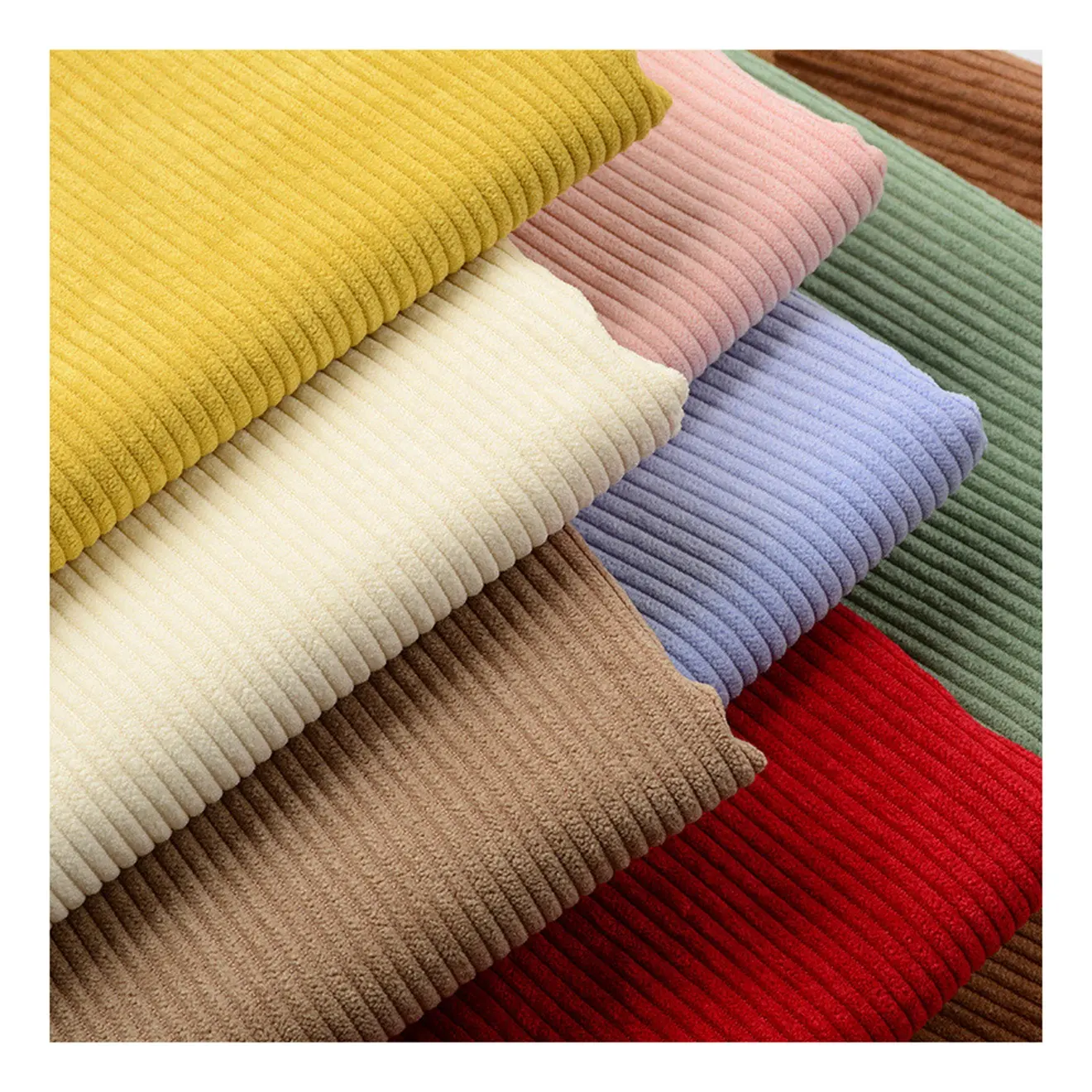 좋은 품질 100% 폴리 에스터 슈퍼 뜨거운 판매 코듀로이 velveteen 짠 인쇄 직물 셔츠 의류 홈