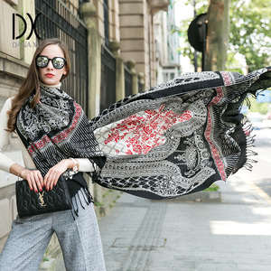 Pure Kashmir Wool Shawl Poncho <strong>Dupatta</strong> Hijab <strong>Scarf</strong> - Product Image 5