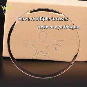 Lentes <span class=keywords><strong>óptica</strong></span>s de policarbonato Lentes oftálmicas 1,59 PC Revestimiento de inmersión progresiva Hmc Ballestas Vista previa corta 7519 + 4mm - Product Image 1