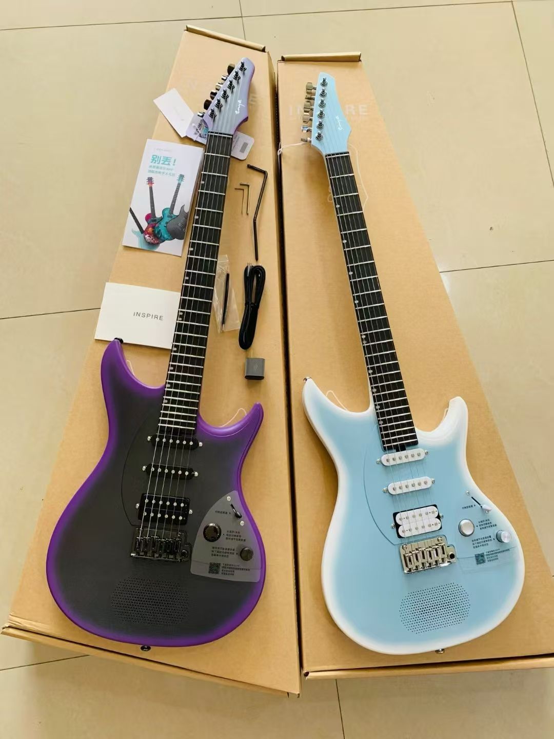 ENYA Inspire Electric Guitar - Smart Carbon Fiber Material