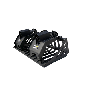 Anbaugeräte für Kompakt lader Rock <span class=keywords><strong>Log</strong></span> <span class=keywords><strong>Grapple</strong></span> Attachment 72 Zoll Rock <span class=keywords><strong>Grapple</strong></span> Bucket - Product Image 1