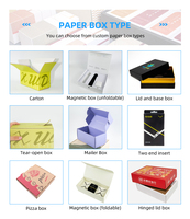 Caja de Cartón Plegable con Logotipo Personalizado al por Mayor, Caja de Cartón Rígido para Envíos de Accesorios Electrónicos