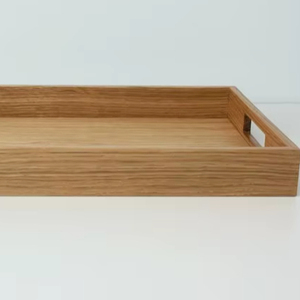 Bandeja de Madera Artesanal Decorativa, Elegante, Resistente, Perfecta para Servir Comida, Bebidas y Exhibir Decoración - Product Image 1