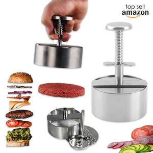 304 thép không gỉ BBQ điều chỉnh hướng dẫn sử dụng Smash <span class=keywords><strong>Burger</strong></span> Máy <span class=keywords><strong>Hamburger</strong></span> patty Maker <span class=keywords><strong>Burger</strong></span> Báo Chí - Product Image 1