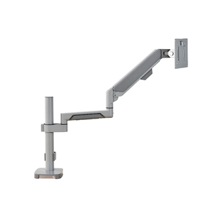 Support de moniteur universel en acier pour deux écrans, 32 pouces, blanc, pour bureau - Product Image 2