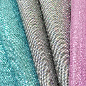 Tela Brillante con Purpurina de 0.5 mm, Cuero Sintético Brillante con Purpurina Arcoíris para Vestidos, Lazos para el Cabello, Bolsos, Manualidades y Zapatos - Product Image 1