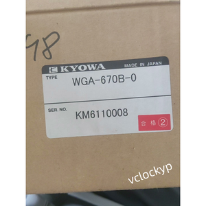 1 Módulo Controlador KYOWA WGA-670B-0 Nuevo, Envío Rápido por FedEx o DHL - Product Image 2