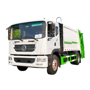 Camión <span class=keywords><strong>de</strong></span> <span class=keywords><strong>Basura</strong></span> Dongfeng <span class=keywords><strong>de</strong></span> 12 Metros Cúbicos con Chasis Diésel Manual y <span class=keywords><strong>Control</strong></span> <span class=keywords><strong>Remoto</strong></span> para Recolección <span class=keywords><strong>de</strong></span> Residuos - Product Image 1