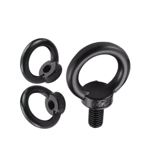 Anneau de levage en acier inoxydable 304 noir électrolytique, classe A, avec boulon à œillet en cinq métaux de qualité supérieure M3M4 M20 - Product Image 3