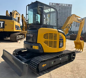 รถขุดขนาดเล็ก 3.5 ตัน สภาพดี ใช้งานได้ รถขุดตีนตะขาบขนาดเล็ก Komatsu PC35MR มือสอง ของแท้ รุ่น pc50 pc55 - Product Image 2