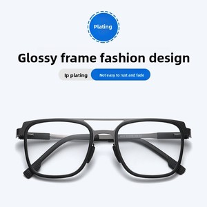 Lớn Đôi Chùm Kim Loại Chống ánh sáng màu xanh photochromic kính người đàn ông của Kính mắt khung photochromic kính vật liệu chất lượng cao - Product Image 3