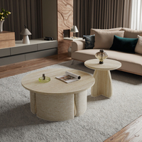 Couch tisch, heller Luxus, modern und einfach, große und kleine Wohnung, High-End-Gefühl, rundes Wohnzimmer, Zuhause minimalist isch