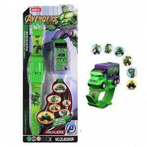 Meilleurs cadeaux pour enfants : Montre numérique LED à bracelet en caoutchouc, motif princesse et dessin animé, pour étudiants, fête d'anniversaire, mouvement Hangzhou - Product Image 1