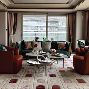 50% Tre Lụa 50% Len Handtufted Thảm Chất Lượng Cao Làm Bằng Tay Thảm 100% Len Khu Vực Sang Trọng Thảm Cho Phòng Ngủ Và Phòng Khách - Product Image 3