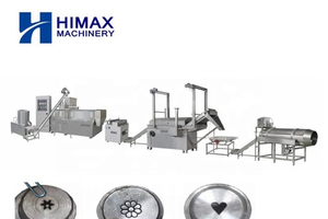 Máy Làm Khoai Tây Chiên Nacho Đầu Ra Kg/giờ 120-250 Máy Làm Đồ Ăn Nhẹ Ép Đùn - Product Image 2