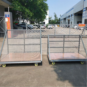 Chariot de stockage de feuilles de verre, support de <span class=keywords><strong>harpe</strong></span> Simple isolé en usine de verre - Product Image 6