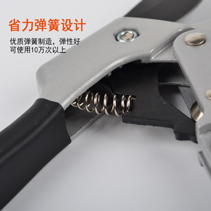 กรรไกรตัดกิ่งดับเบิ้ลไพน์ คาร์บอนสตีล ใบมีด 75 มม. โครงสร้างแบบผีเสื้อ พร้อมดีไซน์สปริง สำหรับตัดแต่งกิ่งต้นไม้ผลไม้ - Product Image 1